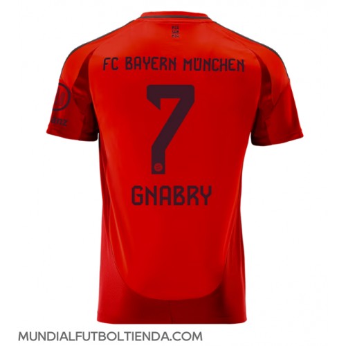 Camiseta Bayern Munich Serge Gnabry #7 Primera Equipación Replica 2024-25 mangas cortas